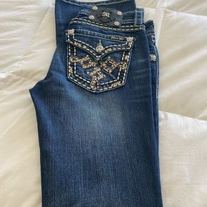 Miss Me Jeans waist 28, inseam 32.